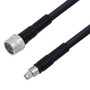 Low Loss N Male to SMA Male Cable Assembly using LMR-400 Coax, 3 FT with Times Microwave Components