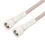 SMC Plug to SMC Plug Cable Assembly using RG316-DS Coax, 2 FT