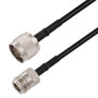 N Male to N Female Cable Assembly using RG58 Coax, 10 FT