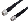 Low Loss N Male to N Female Cable Assembly using LMR-400-DB Coax, 4 FT with Times Microwave Components