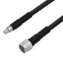 Low Loss SMA Male to N Male Cable Assembly using LMR-400-DB Coax, 5 FT with Times Microwave Components