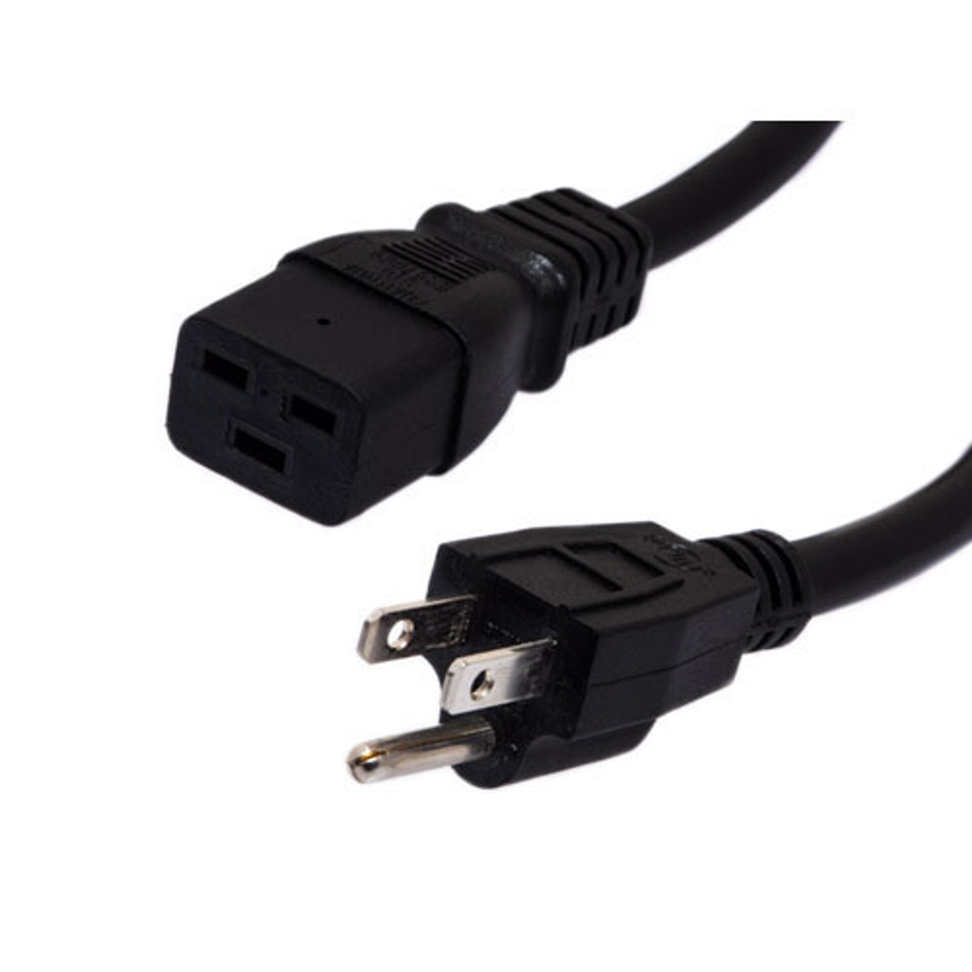 NEMA 5-15P to C19 Power Cord