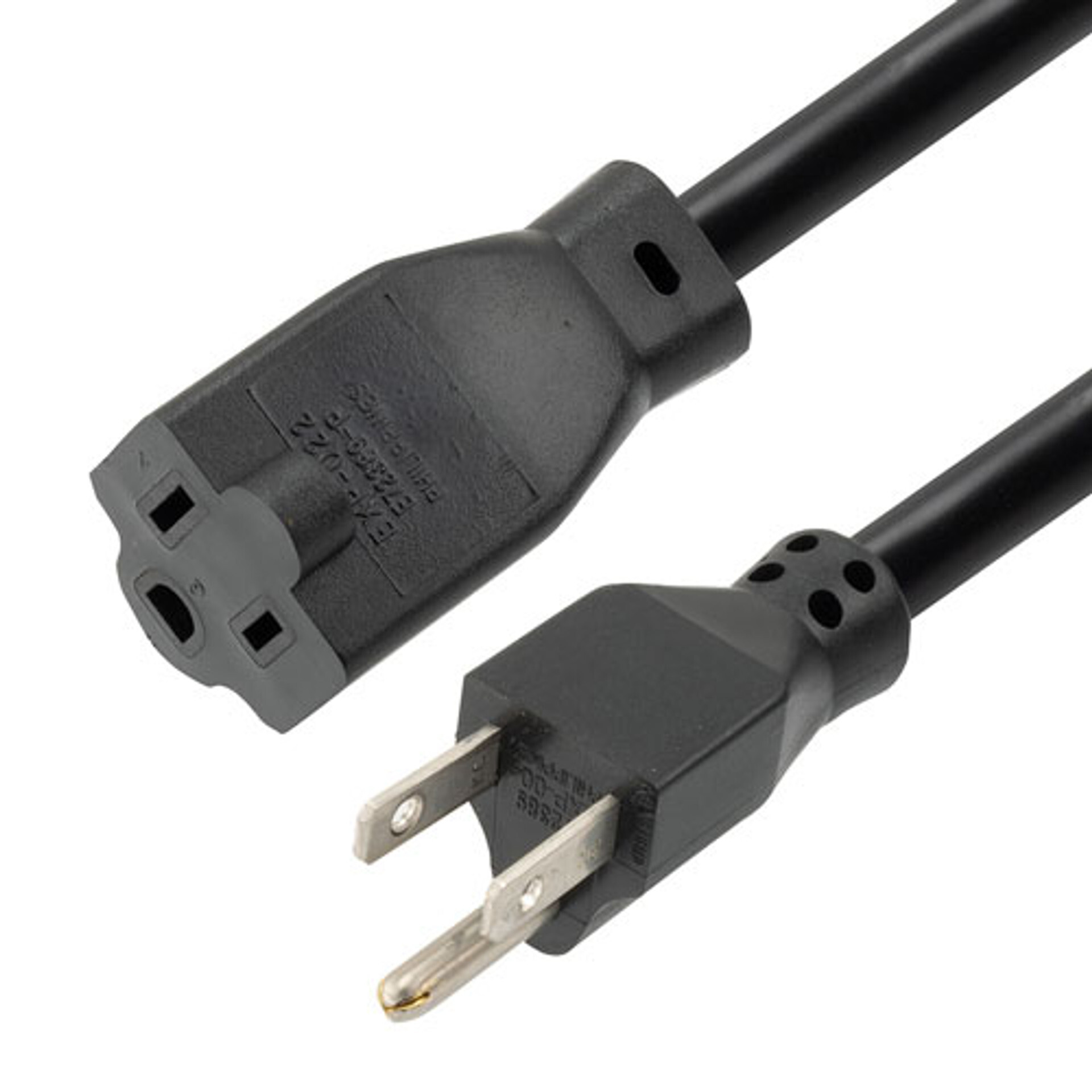 NEMA 5-15P - NEMA 5-15R