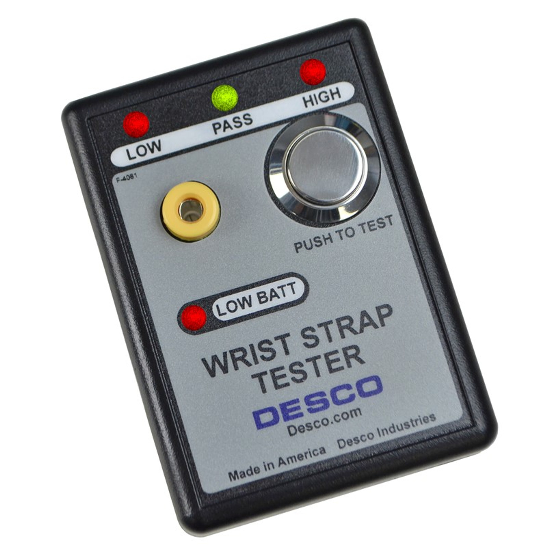 Portable Wrist Strap Tester
