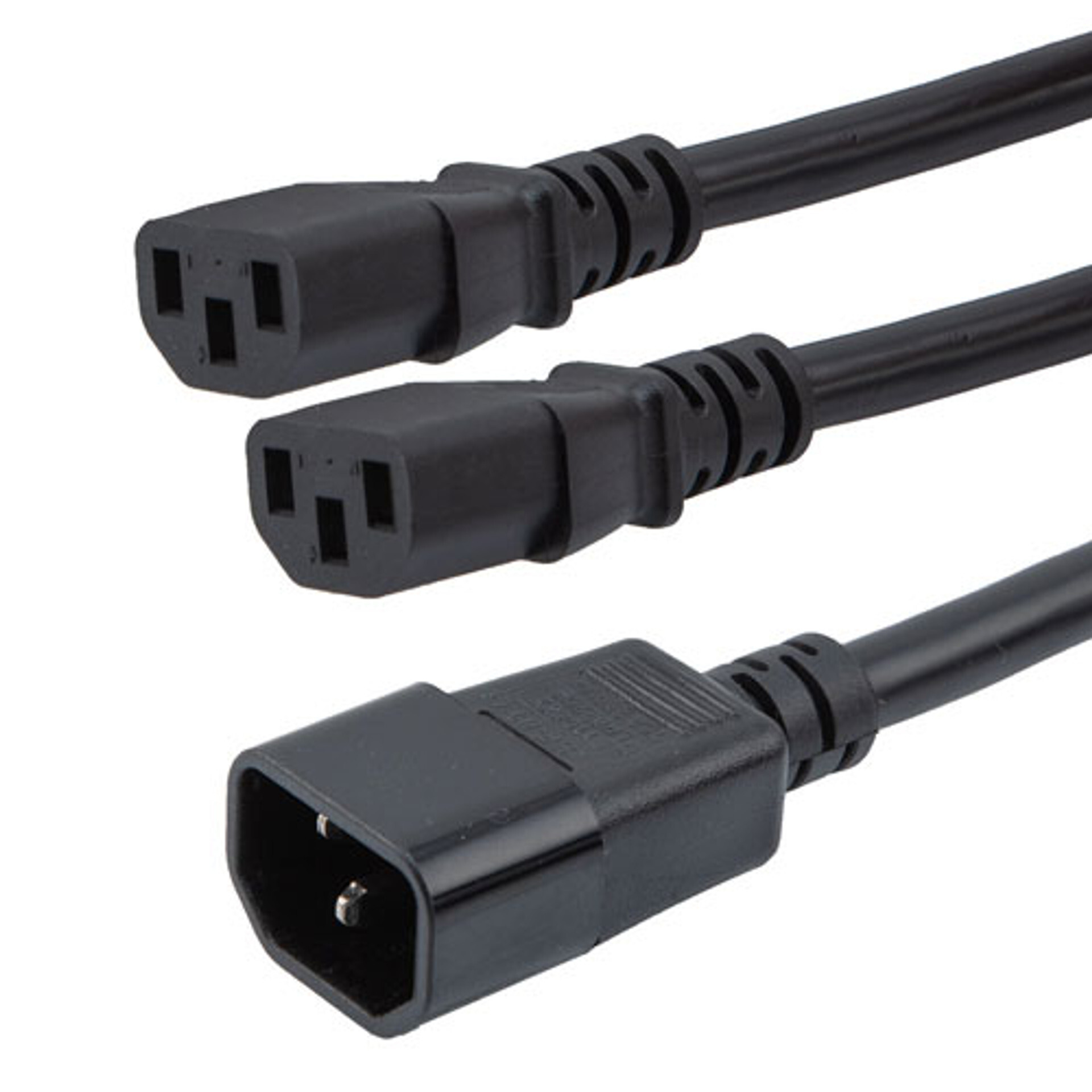 C14 - 2C13 Split Power Cord