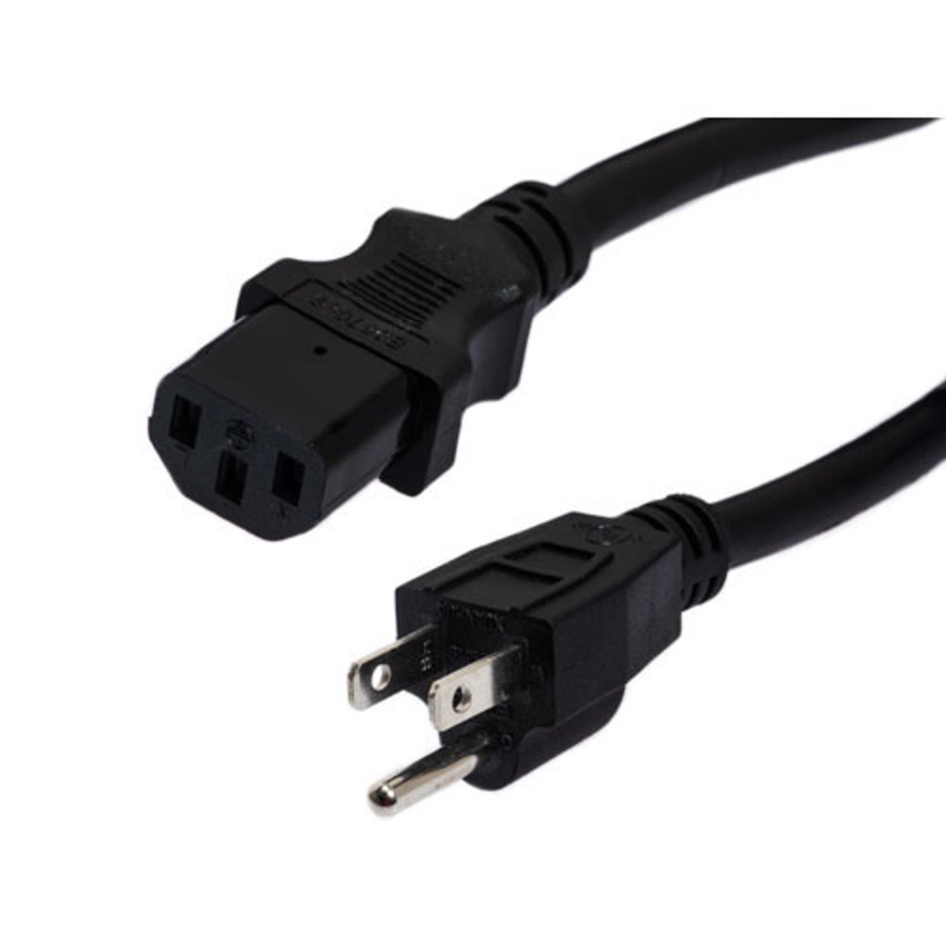 NEMA 5-15P to C13 Power Cord