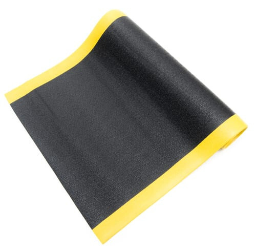 Textured Pattern  Black-Yellow