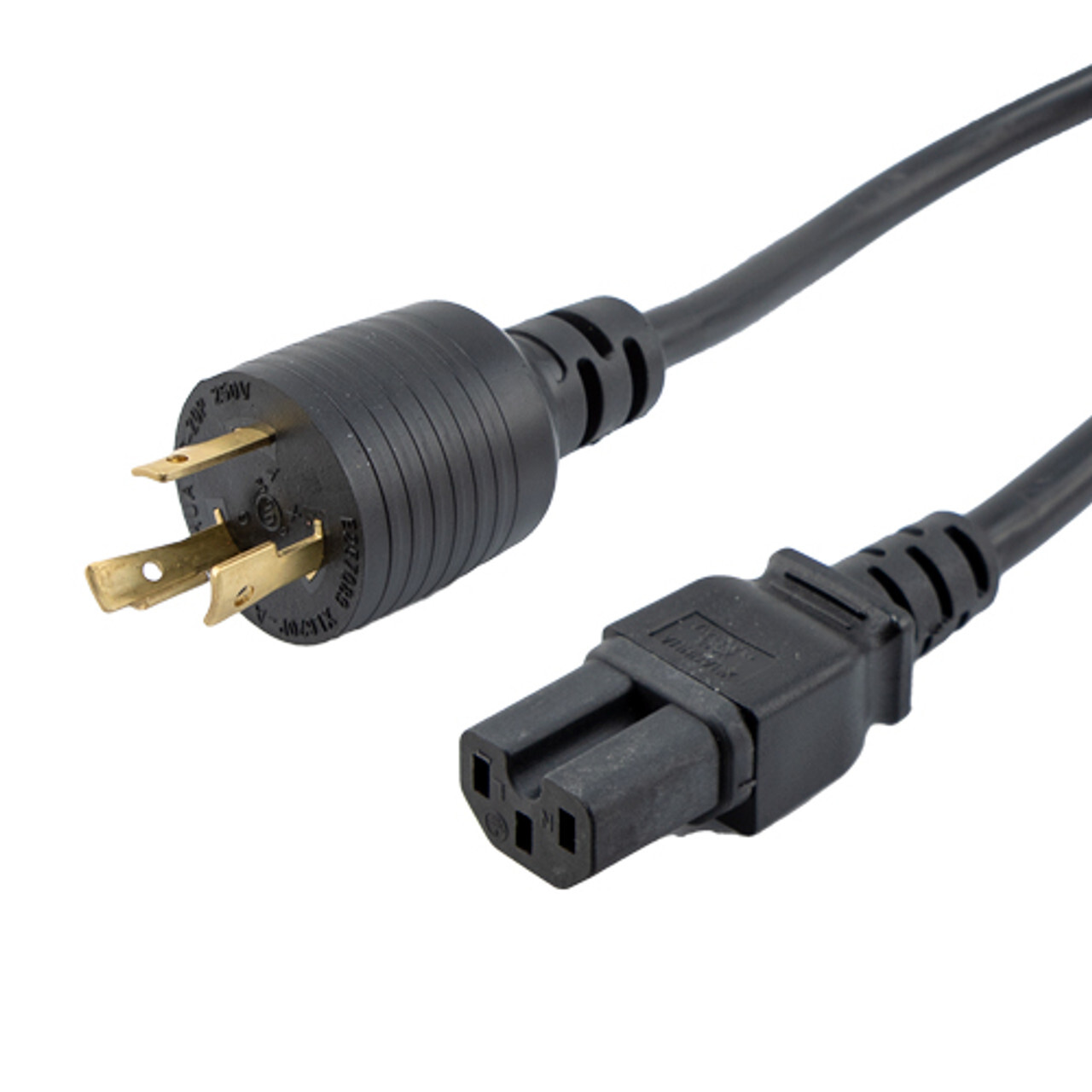 NEMA L6-20P to C15 Power Cord