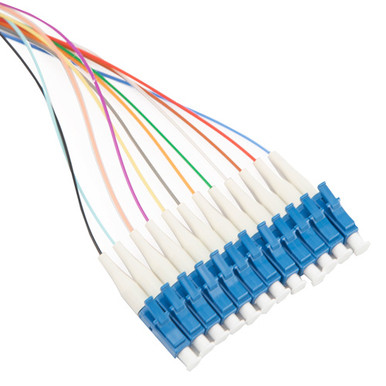 Fpt Ribbon 12 Fiber Ribbon, 9 SM LC/UPC 3 Meter Pigtail Fanout Kit - Channel Comp LLC