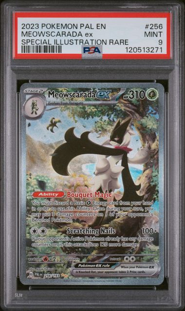MEOWSCARADA EX Paldea Evolved Special Illustration Rare #256 PSA 9