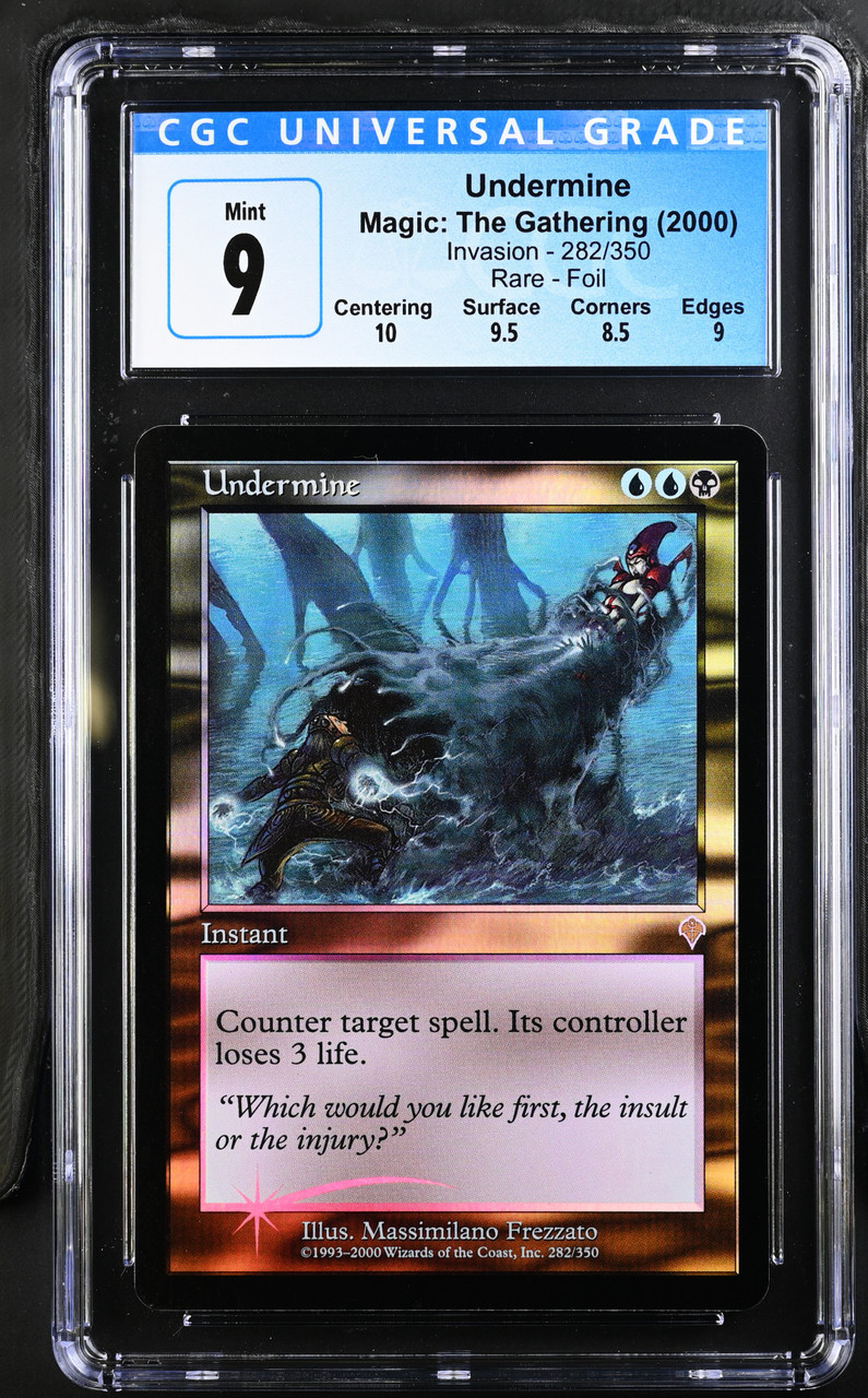 UNDERMINE Invasion Foil CGC 9 - Nostalgium