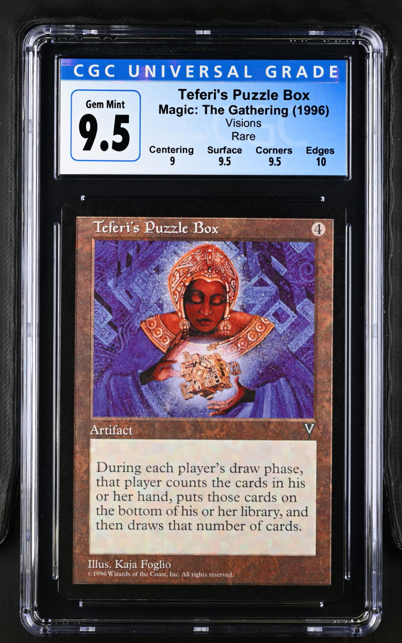 TEFERI'S PUZZLE BOX Visions Rare CGC 9.5 #4147654124
