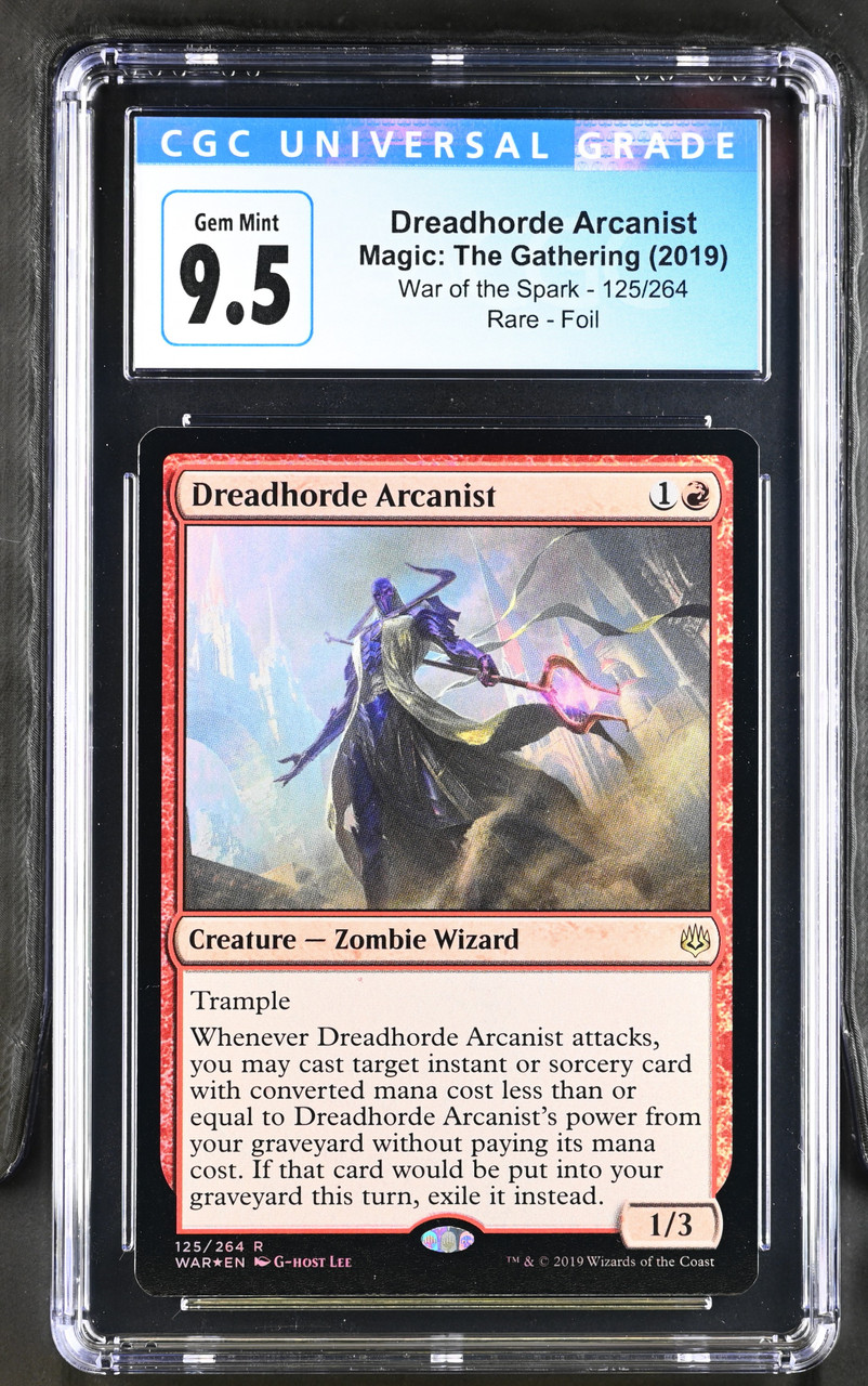 DREADHORDE ARCANIST War of the Spark Foil Rare CGC 9.5 #4126540052