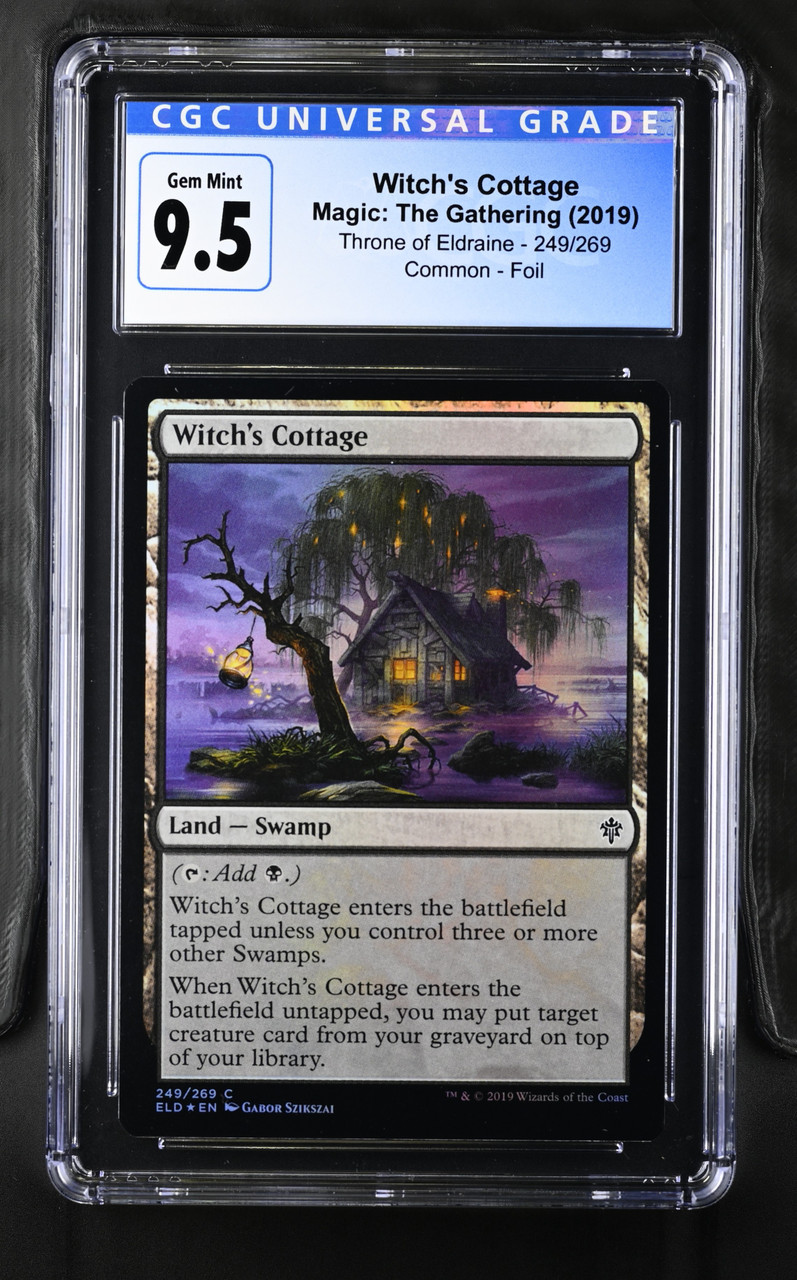 WITCH'S COTTAGE Throne of Eldraine Foil C CGC 9.5 #4126539250