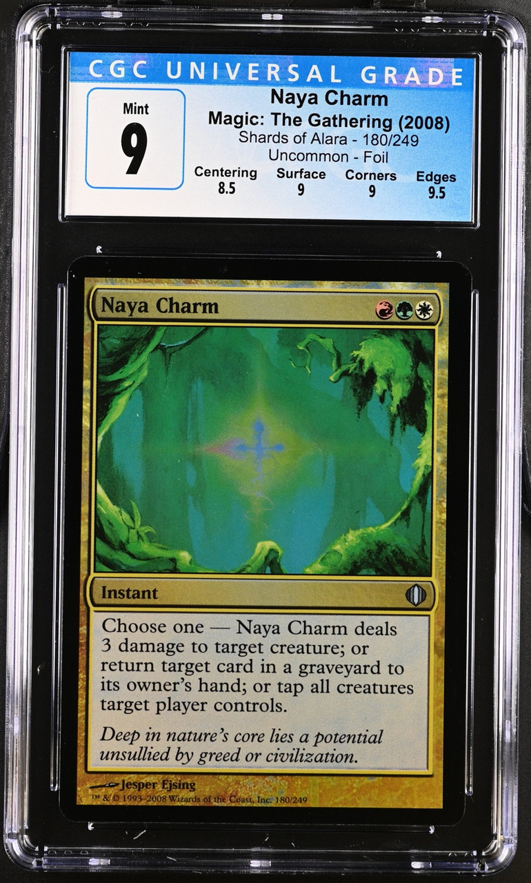 NAYA CHARM Shards of Alara Foil U CGC 9.0 #3908338155