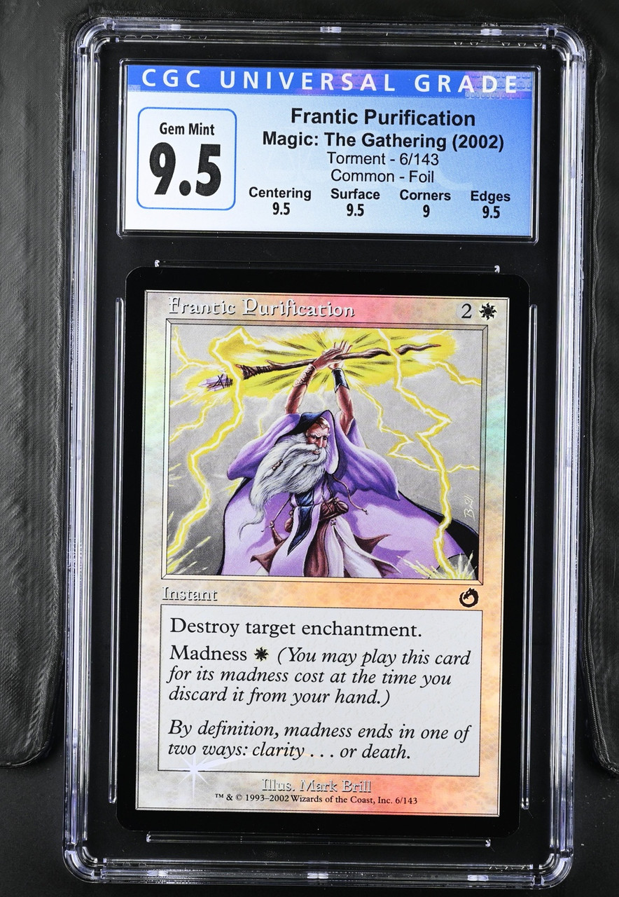 FRANTIC PURIFICATION Torment Foil C CGC 9.5 #4088140245