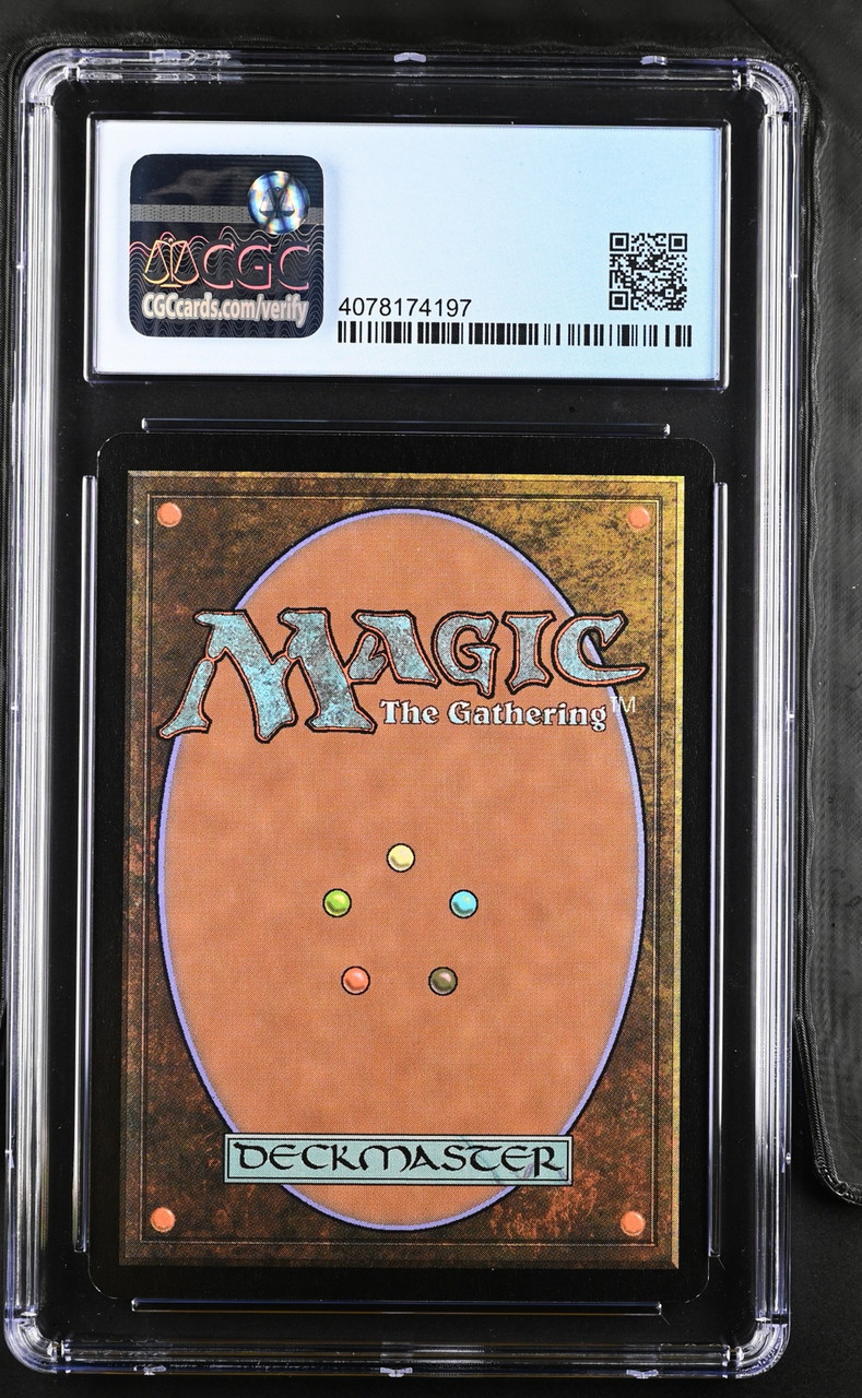 UNHOLY GROTTO Onslaught Foil Rare CGC 9 Q+ #4078174197
