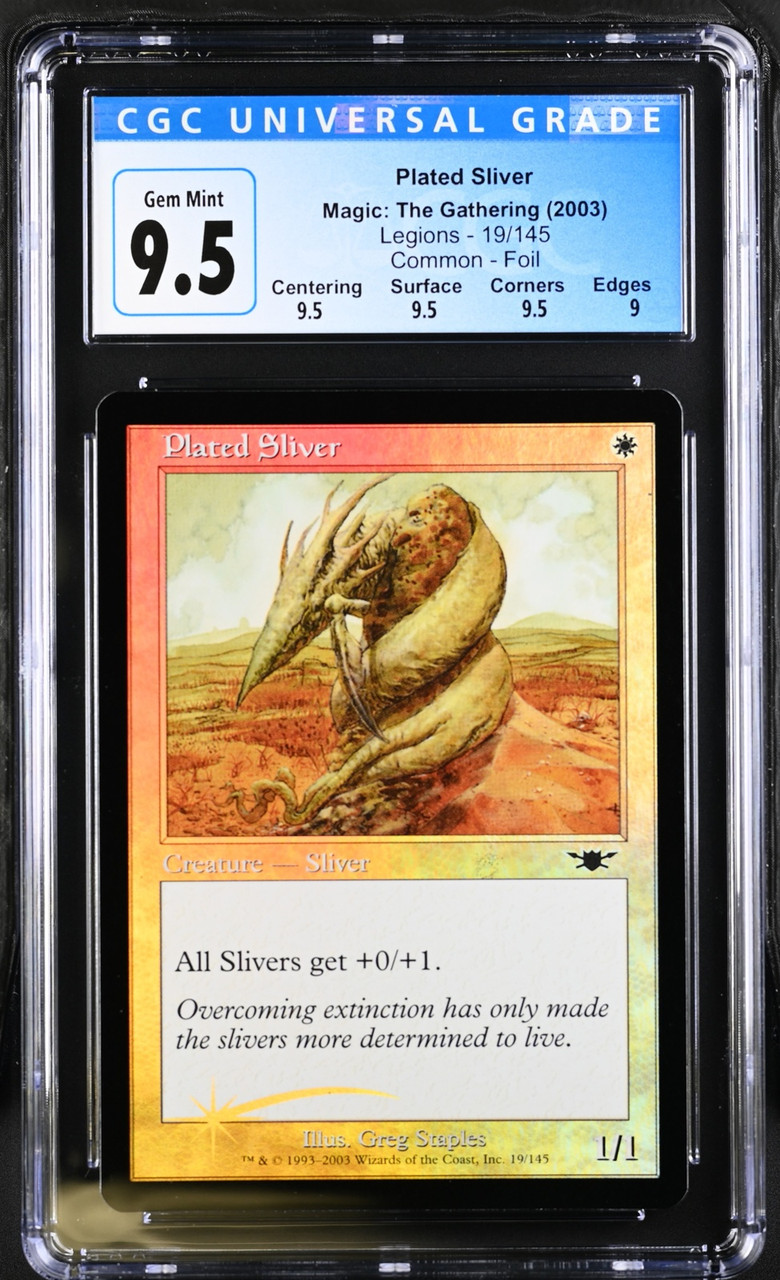 PLATED SLIVER Legions Foil C CGC 9.5 #3990851088