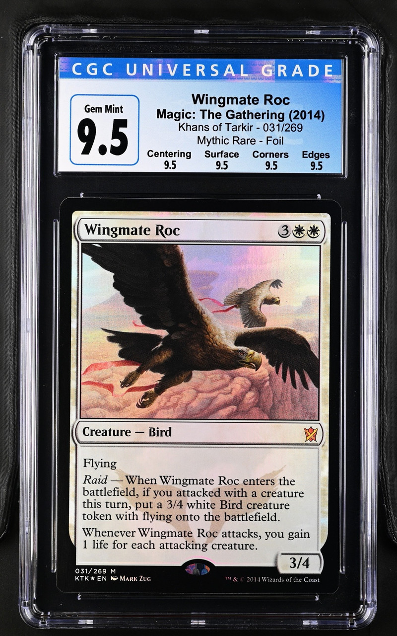 WINGMATE ROC Khans of Tarkir Foil Mythic CGC 9.5 Q #4158098019