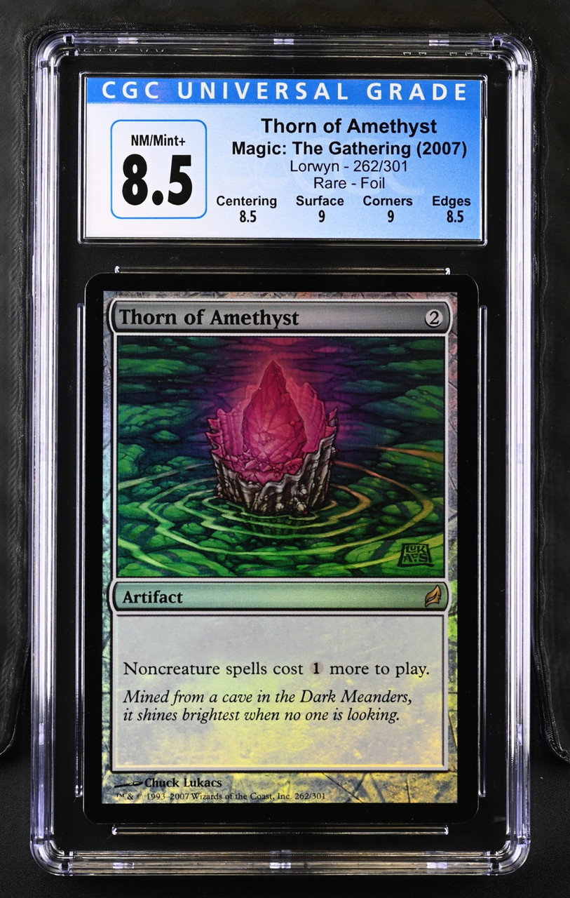THORN OF AMETHYST Lorwyn Foil CGC 8.5 Q++ #3991407395