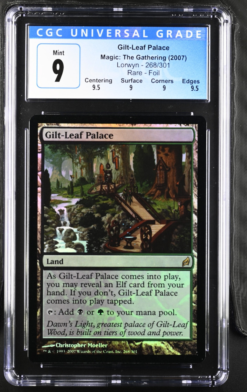 GILT-LEAF PALACE Lorwyn Foil CGC 9 Q++ #3986493256