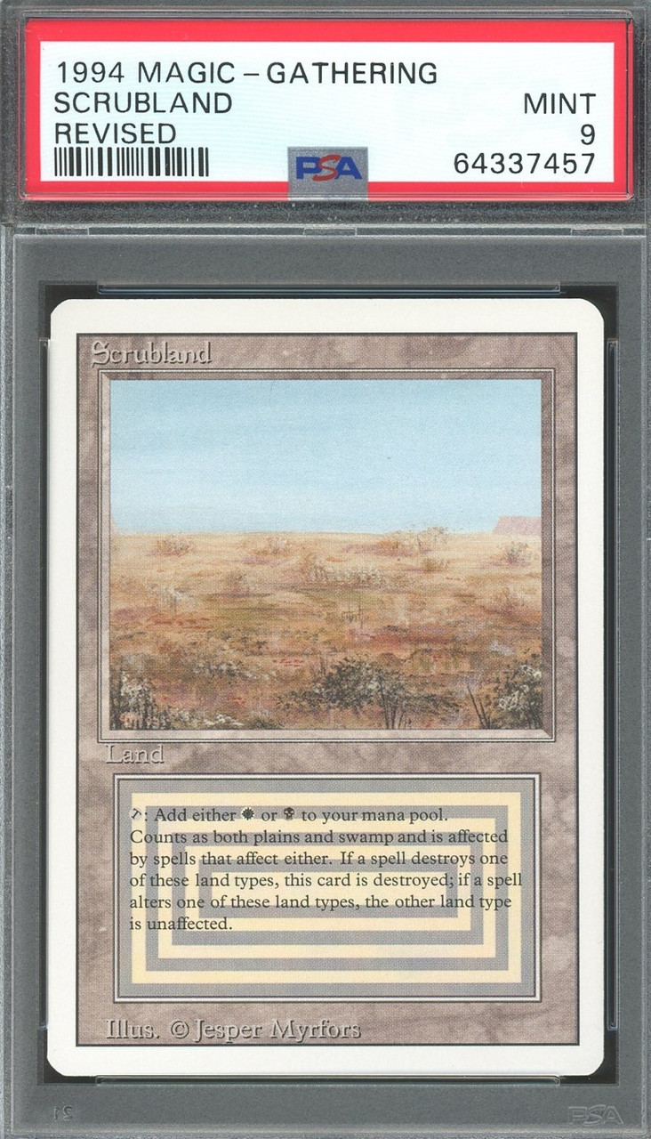 SCRUBLAND Revised PSA 9 #64337457