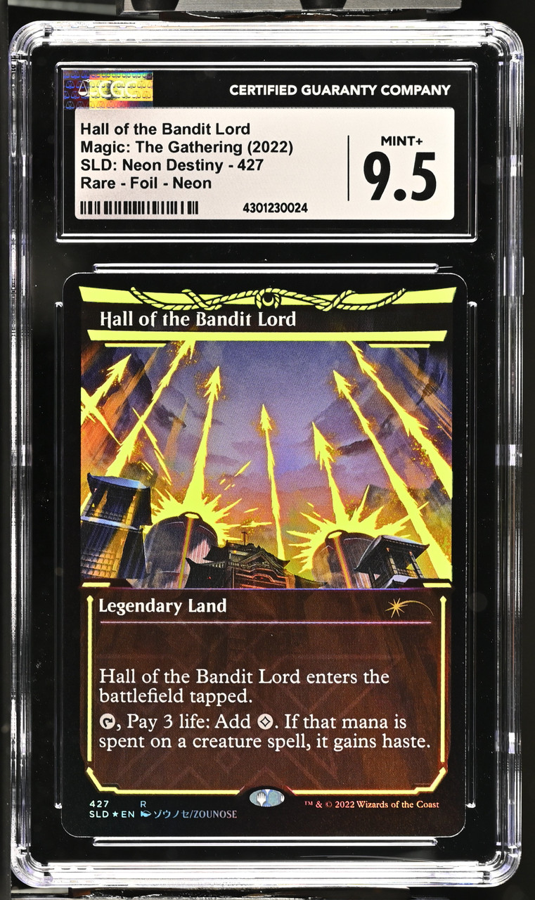 HALL OF THE BANDIT LORD SLD: Neon Destiny Foil (Neon Ink Foil) CGC