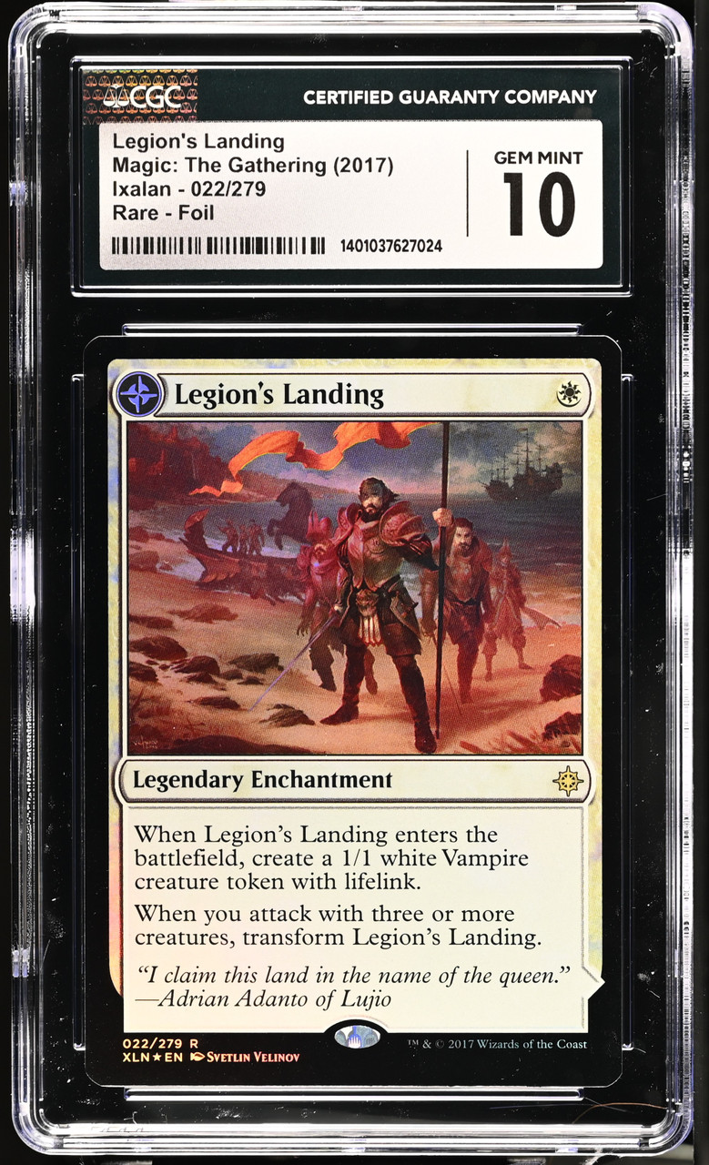 LEGION'S LANDING Ixalan Foil CGC 10 - Nostalgium