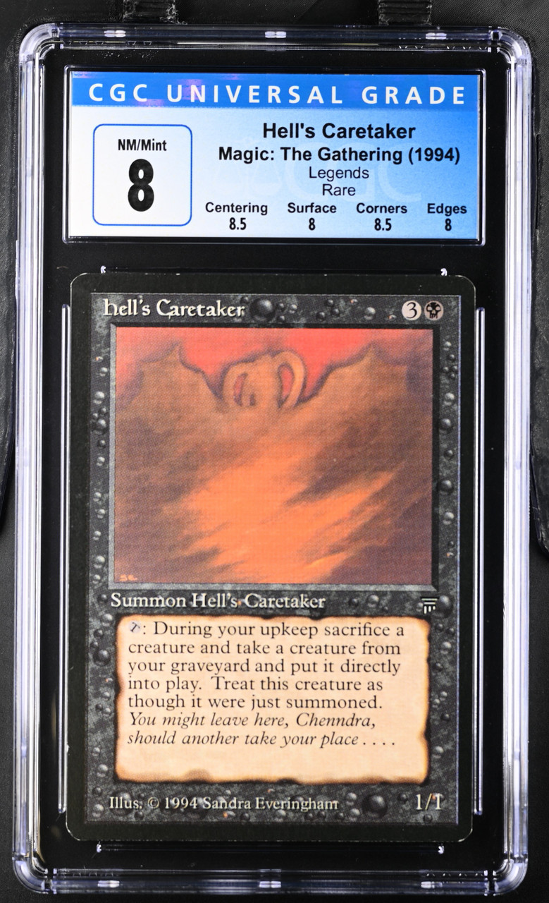 HELL'S CARETAKER Legends CGC 8 Q++ - Nostalgium