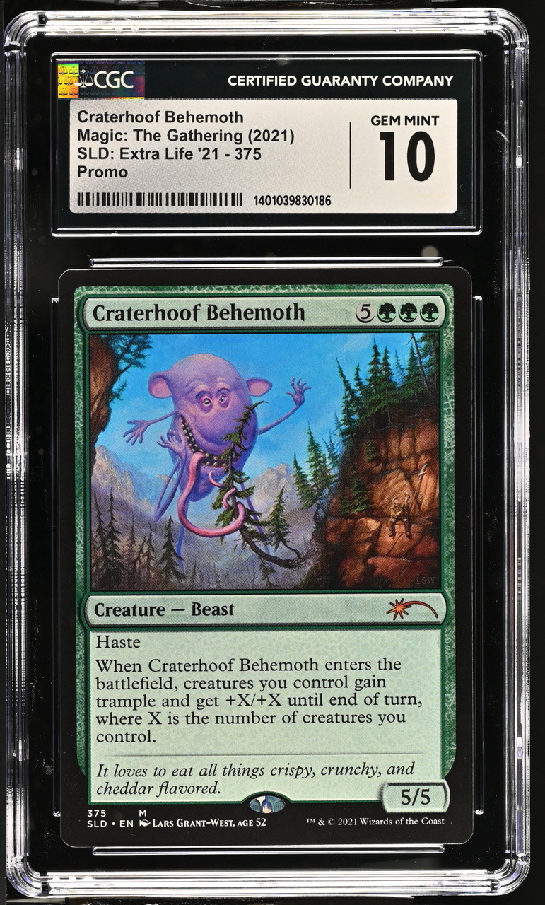 CRATERHOOF BEHEMOTH SLD: Extra Life '21 CGC 10 - Nostalgium