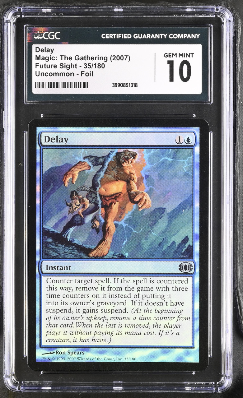 DELAY Future Sight Foil CGC 10 - Nostalgium