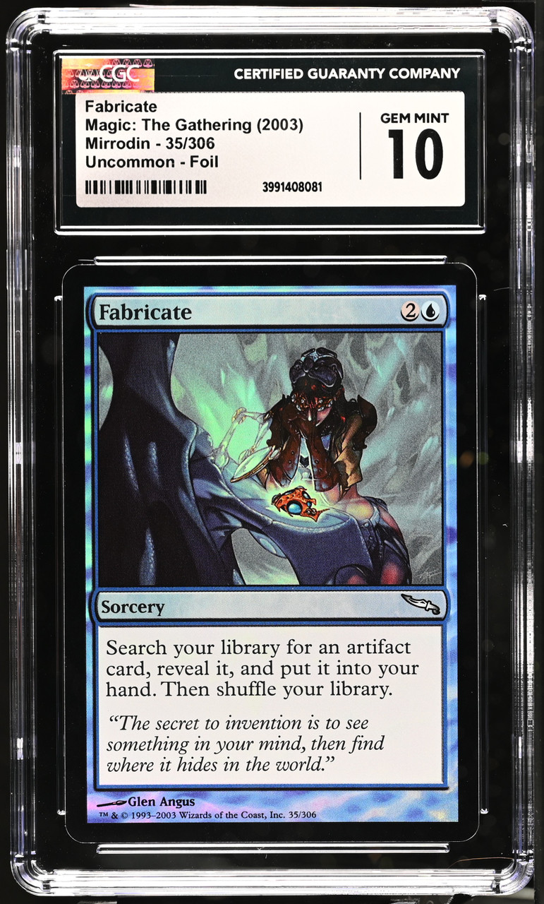 FABRICATE Mirrodin Foil CGC 10 - Nostalgium