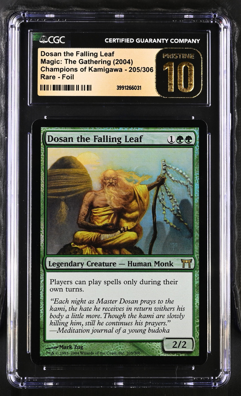 MTG CHK 落葉の道三/Dosan the Falling Leaf 日４枚 EX]落葉の道三/Dosan the Falling Leaf《日本語》【CHK】