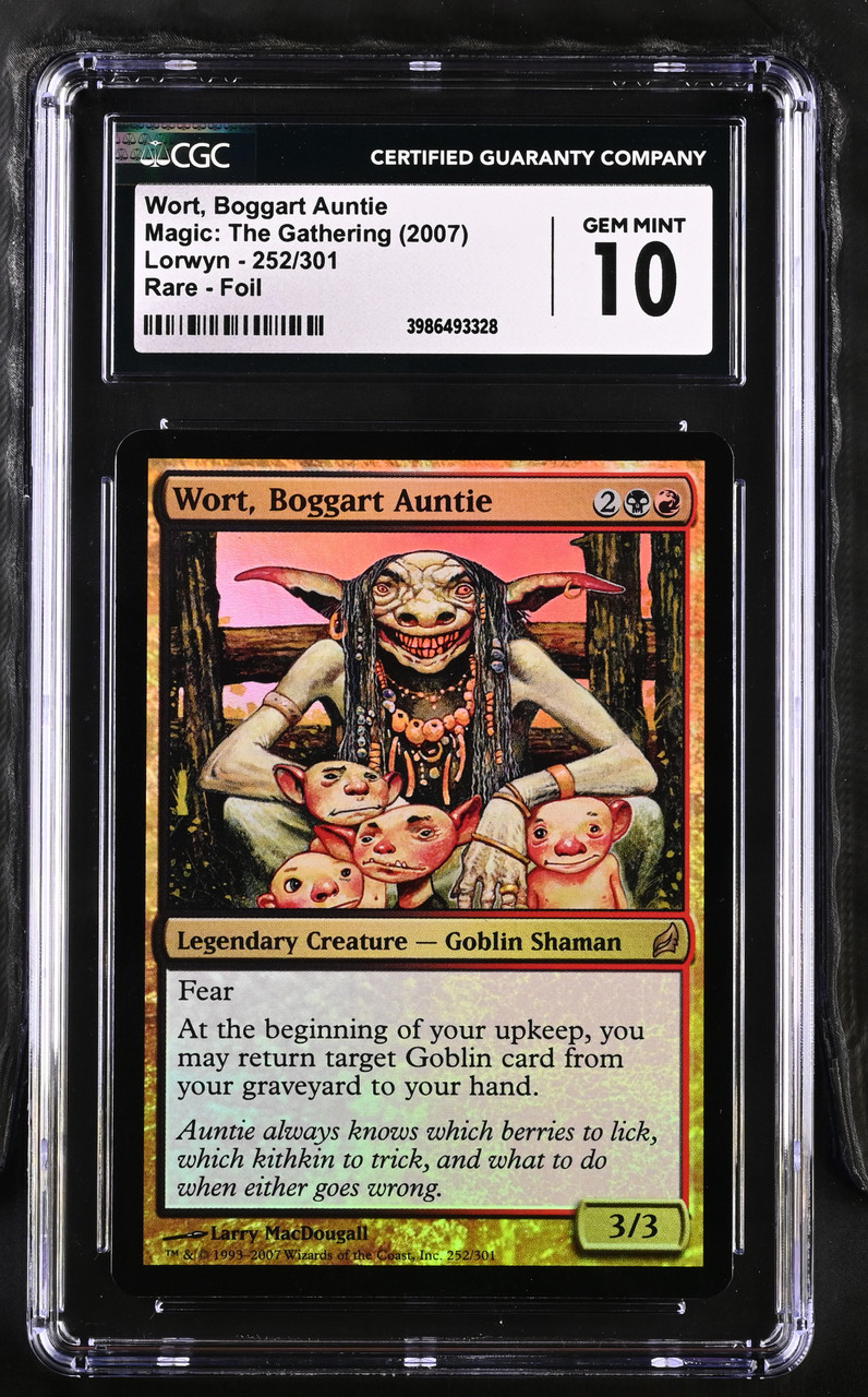 WORT, BOGGART AUNTIE Lorwyn Foil CGC 10 - Nostalgium