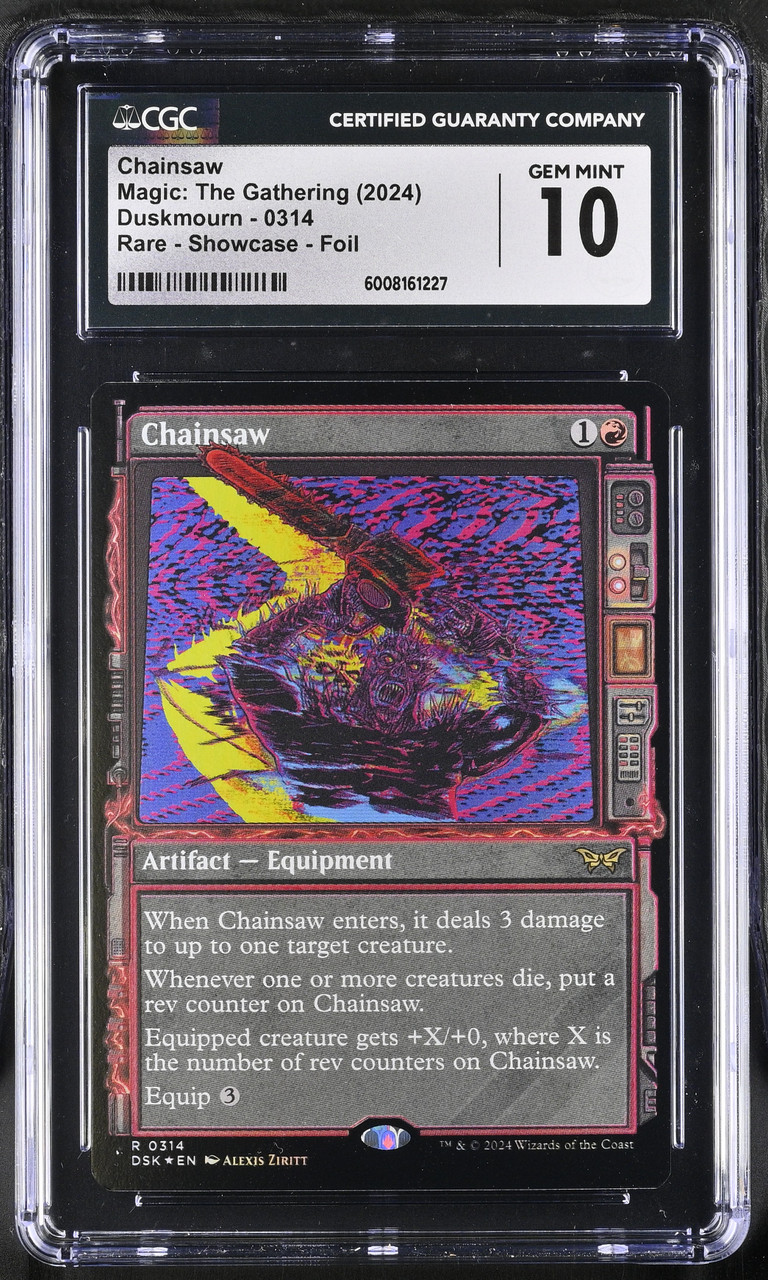 HOUSEレコード まとめ売り 40枚セット⑤ レア盤多数 ☆値下しました☆ CHAINSAW Duskmourn: House of Horror Showcase Foil CGC 10 - Nostalgium