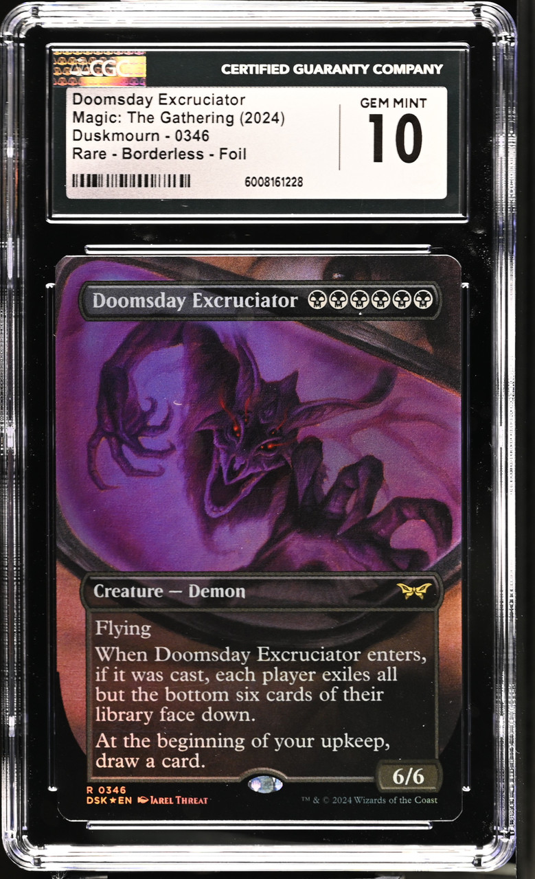 DOOMSDAY EXCRUCIATOR Duskmourn: House of Horror Borderless Mirror