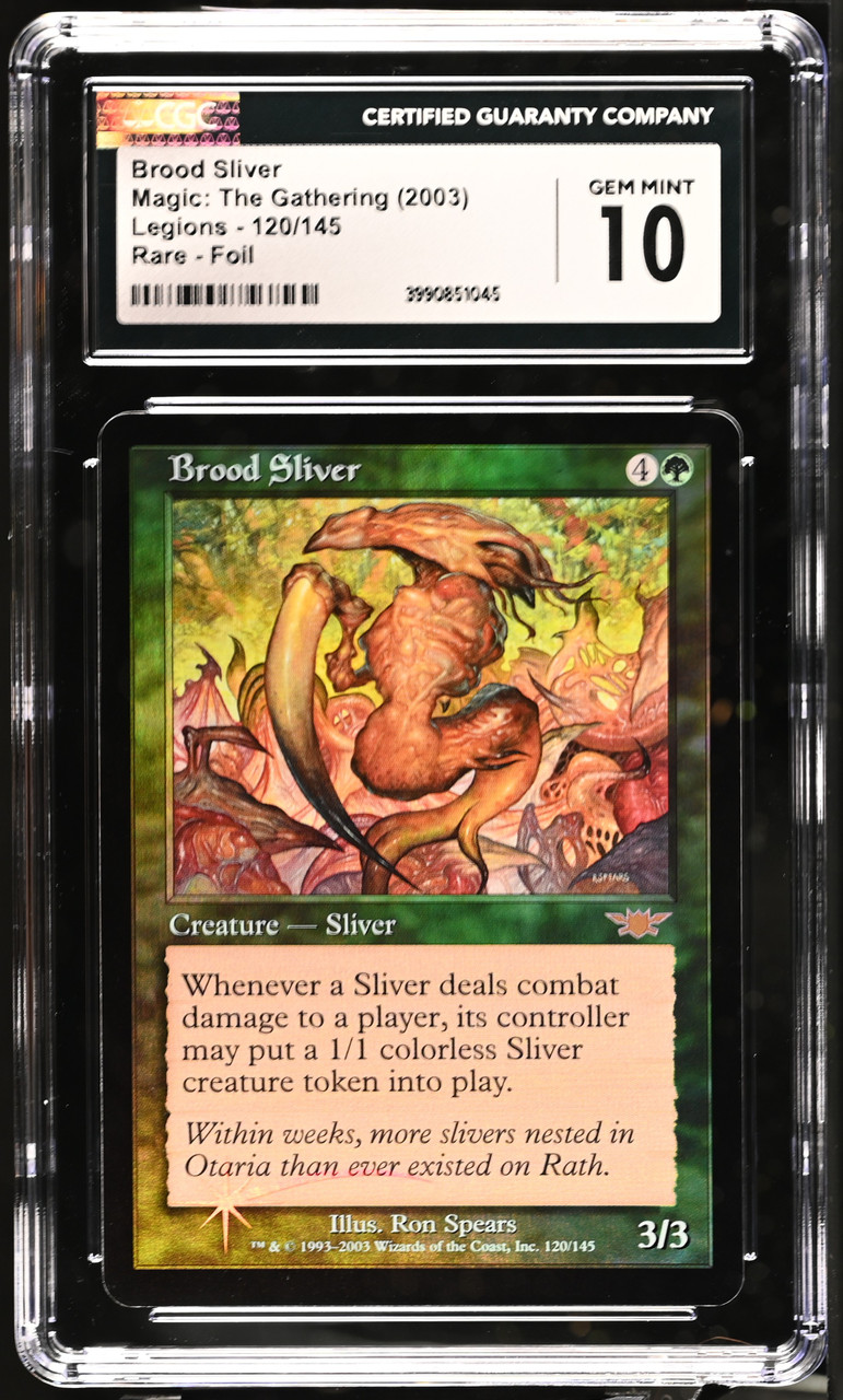 BROOD SLIVER Legions Foil CGC 10 - Nostalgium