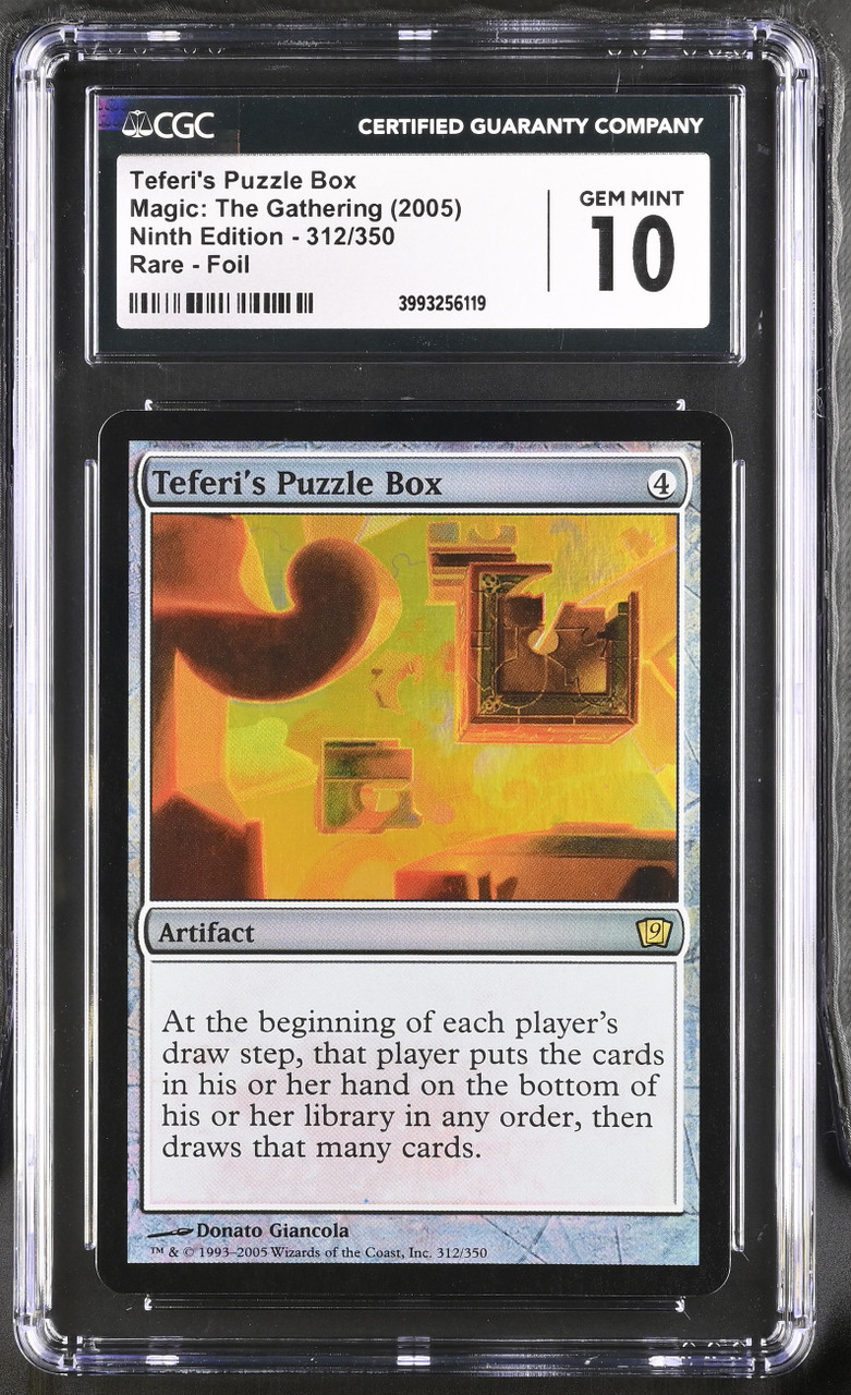 TEFERI'S PUZZLE BOX 9th Edition Foil CGC 10 - Nostalgium