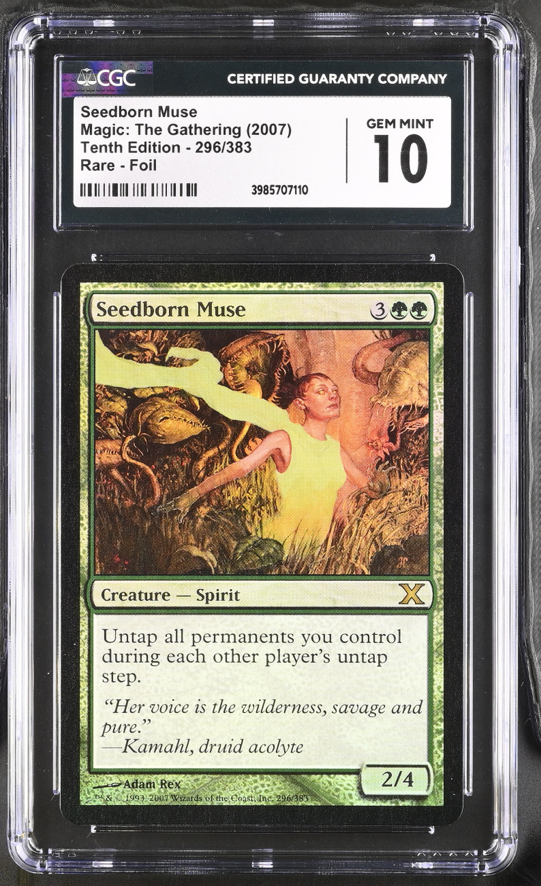 SEEDBORN MUSE 10th Edition Foil CGC 10 - Nostalgium
