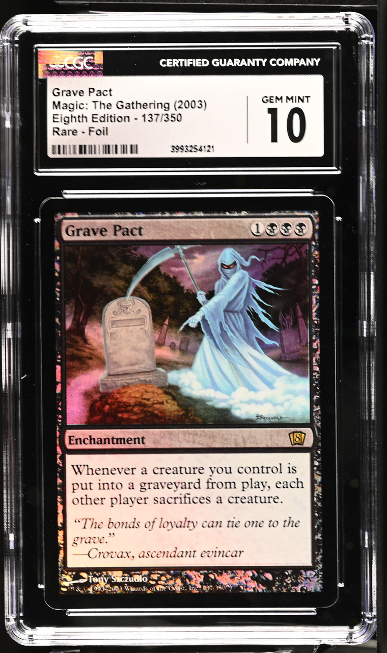 MtG　Grave Pact　英語　コンフェッティFoil Grave Pact | Wilds of Eldraine Enchanting Tales Foil | Card Kingdom