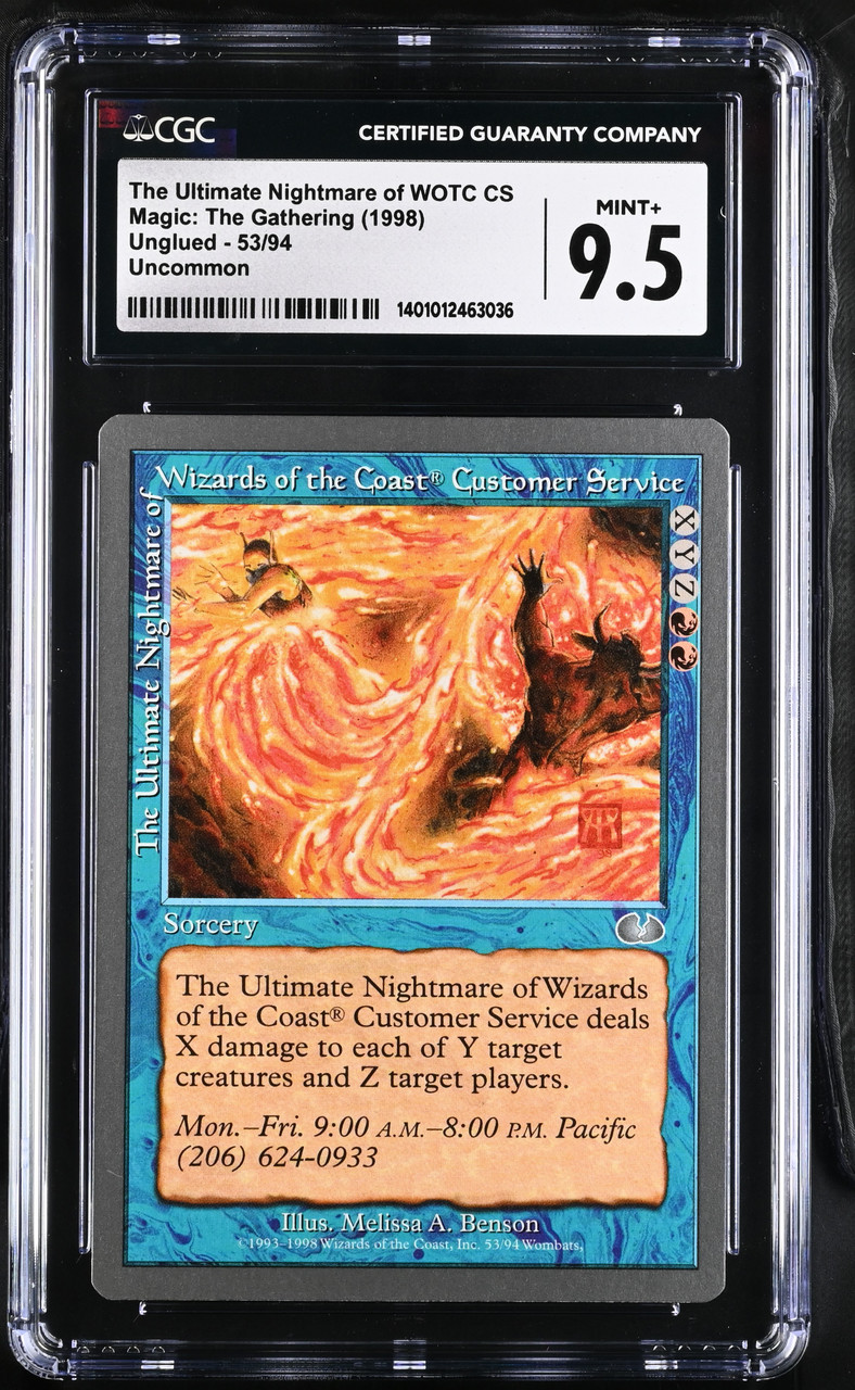 THE ULTIMATE NIGHTMARE OF WIZARDS OF THE COAST CUSTOMER SERVICE