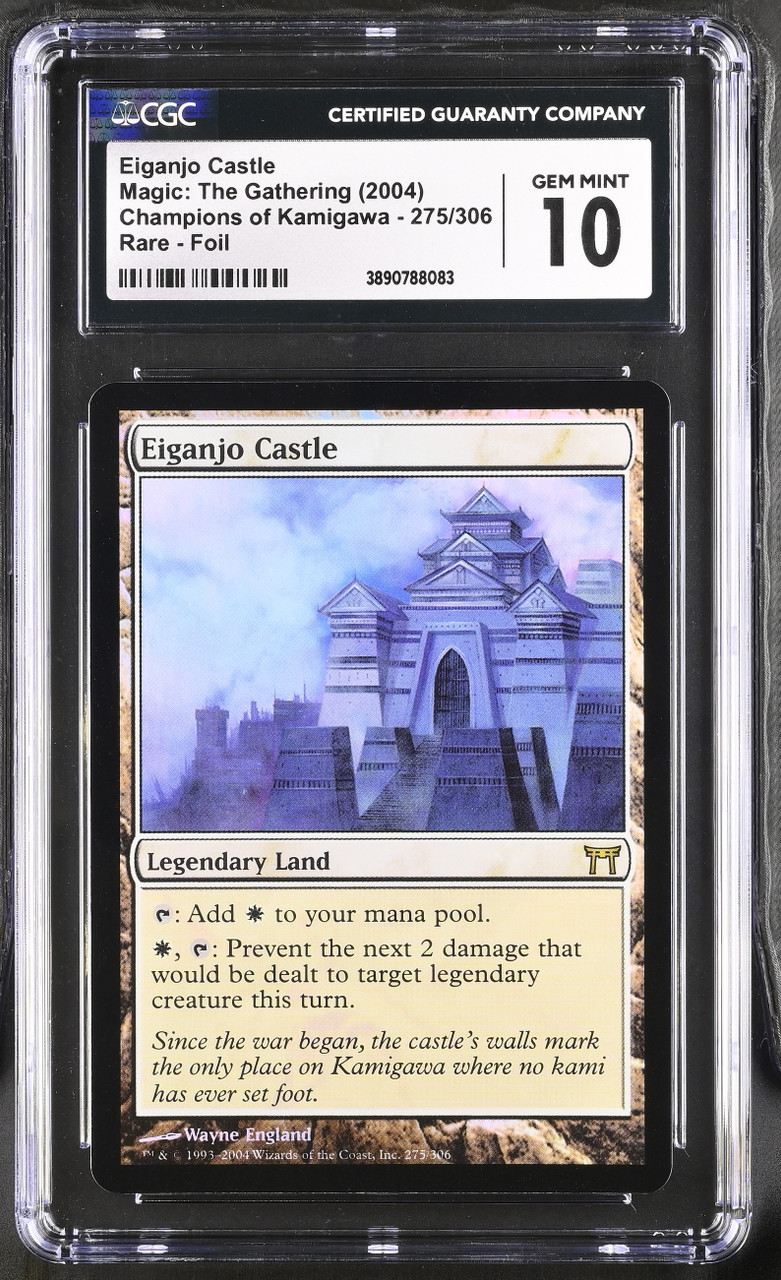 EIGANJO CASTLE Champions of Kamigawa Foil CGC 10 - Nostalgium