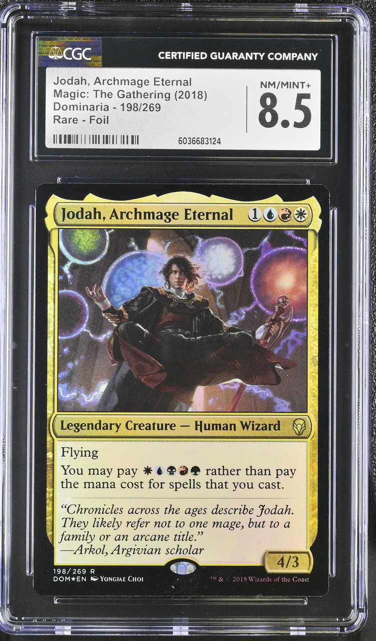 JODAH, ARCHMAGE ETERNAL Dominaria Foil CGC 8.5 - Nostalgium