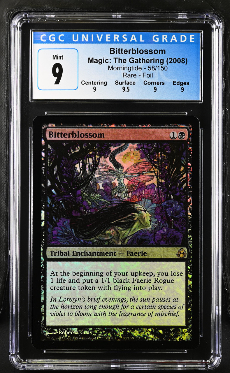 BITTERBLOSSOM Morningtide Foil CGC 9 Q+ - Nostalgium