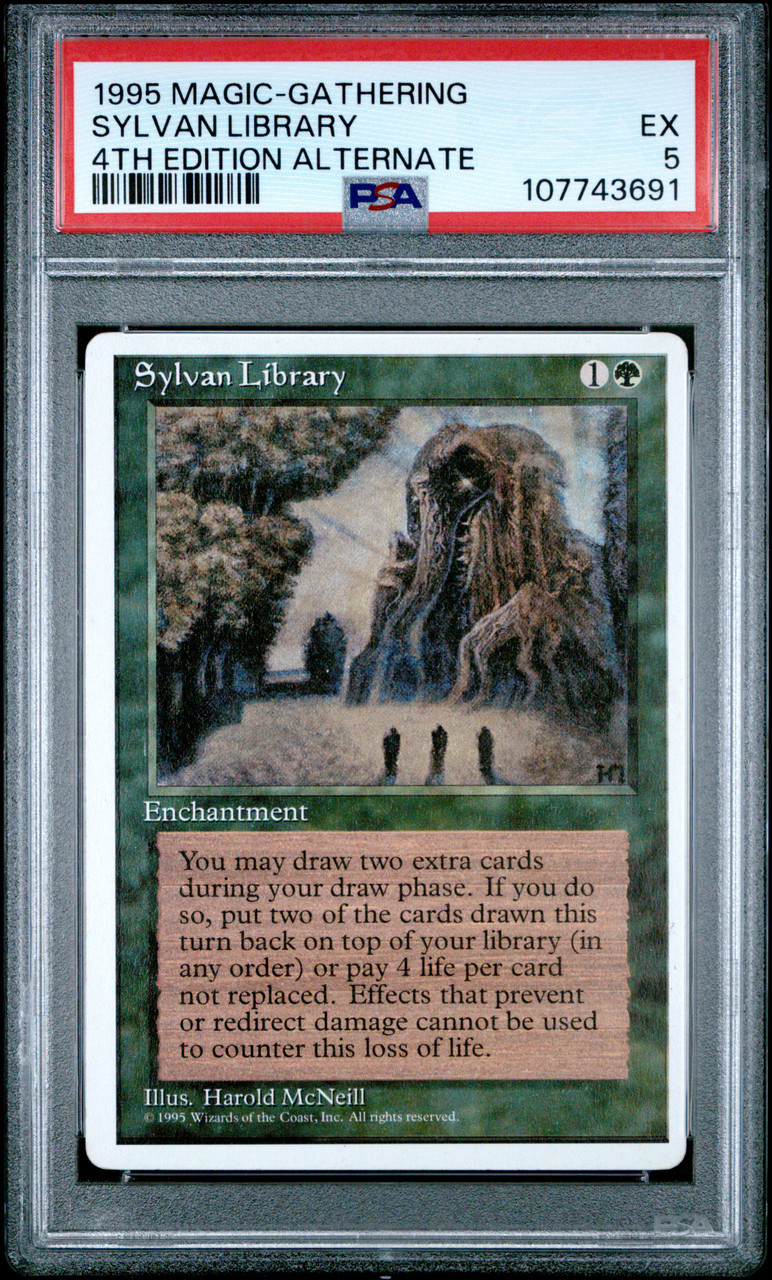 SYLVAN LIBRARY 4th Edition Alternate PSA 5 - Nostalgium