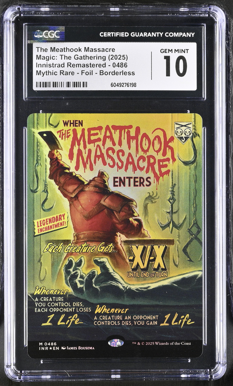 THE MEATHOOK MASSACRE Innistrad Remastered Borderless Movie Poster