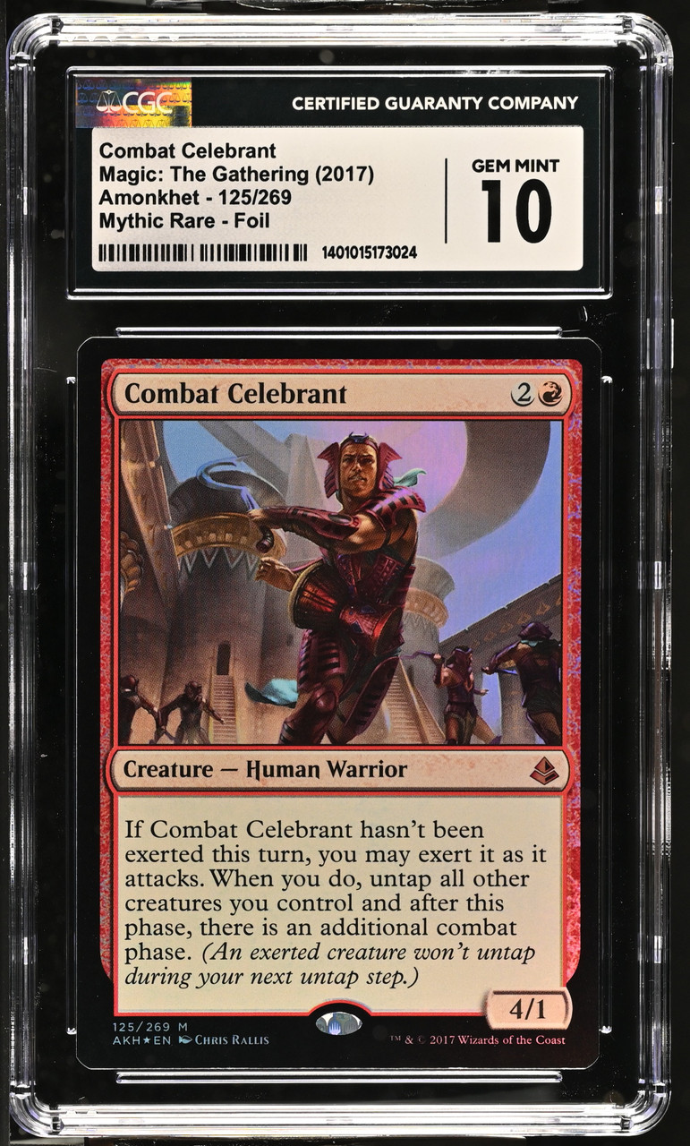 COMBAT CELEBRANT Amonkhet Foil CGC 10 - Nostalgium