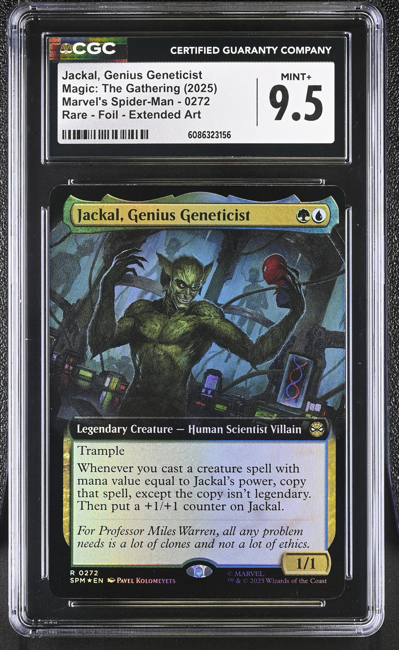 JACKAL, GENIUS GENETICIST Marvel's Spider-Man Extended Art Foil