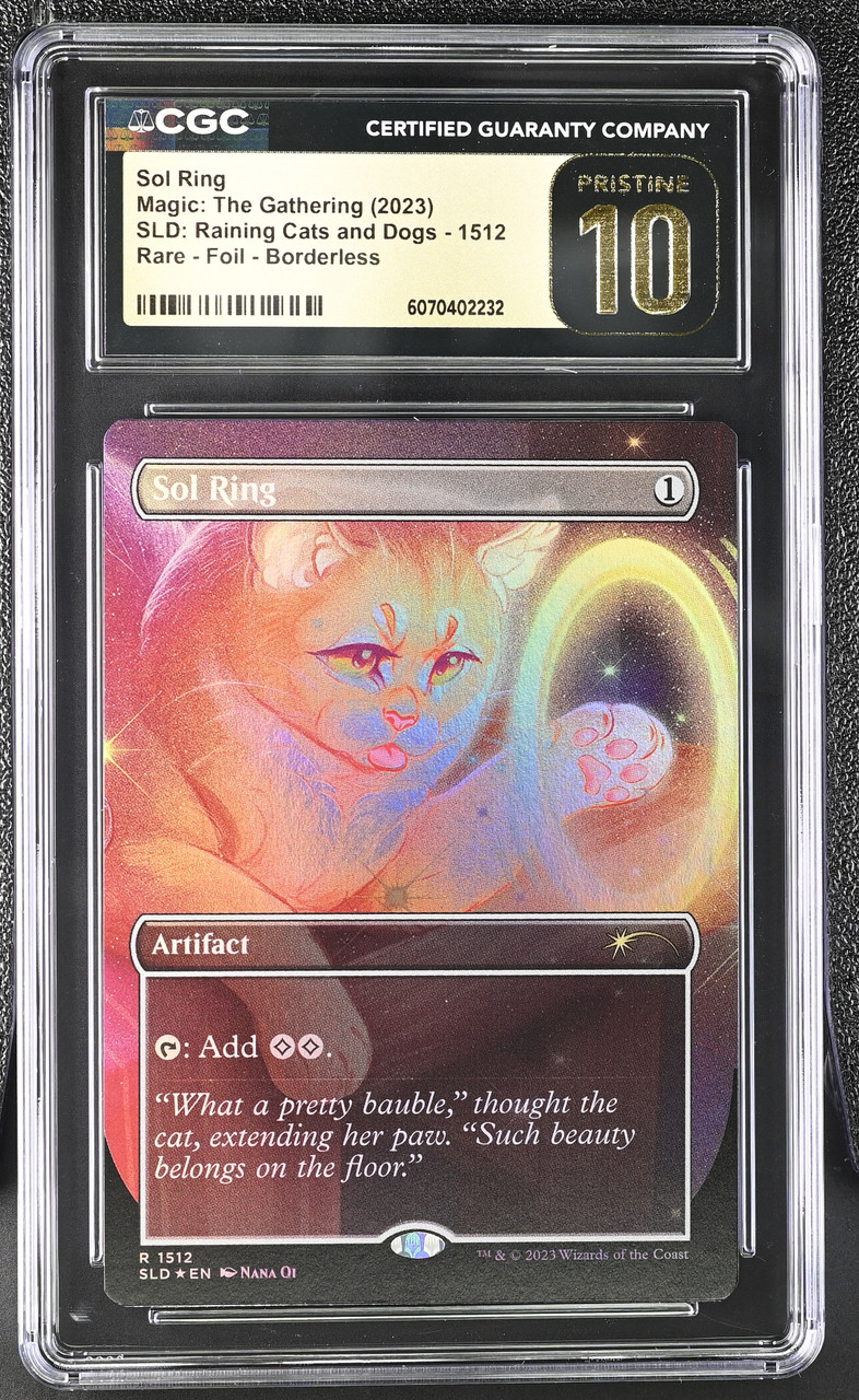 太陽の指輪　Raining Cats and Dogs SOL RING SLD: Raining Cats and Dogs Foil CGC 10 - Nostalgium