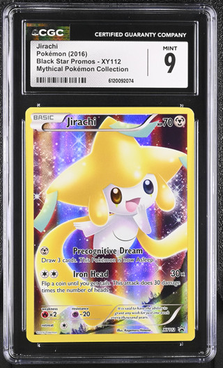 JIRACHI Black Star Promos Holo CGC 9